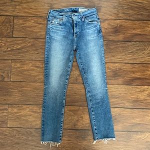 AG Mari High Rise Straight Crop size 24